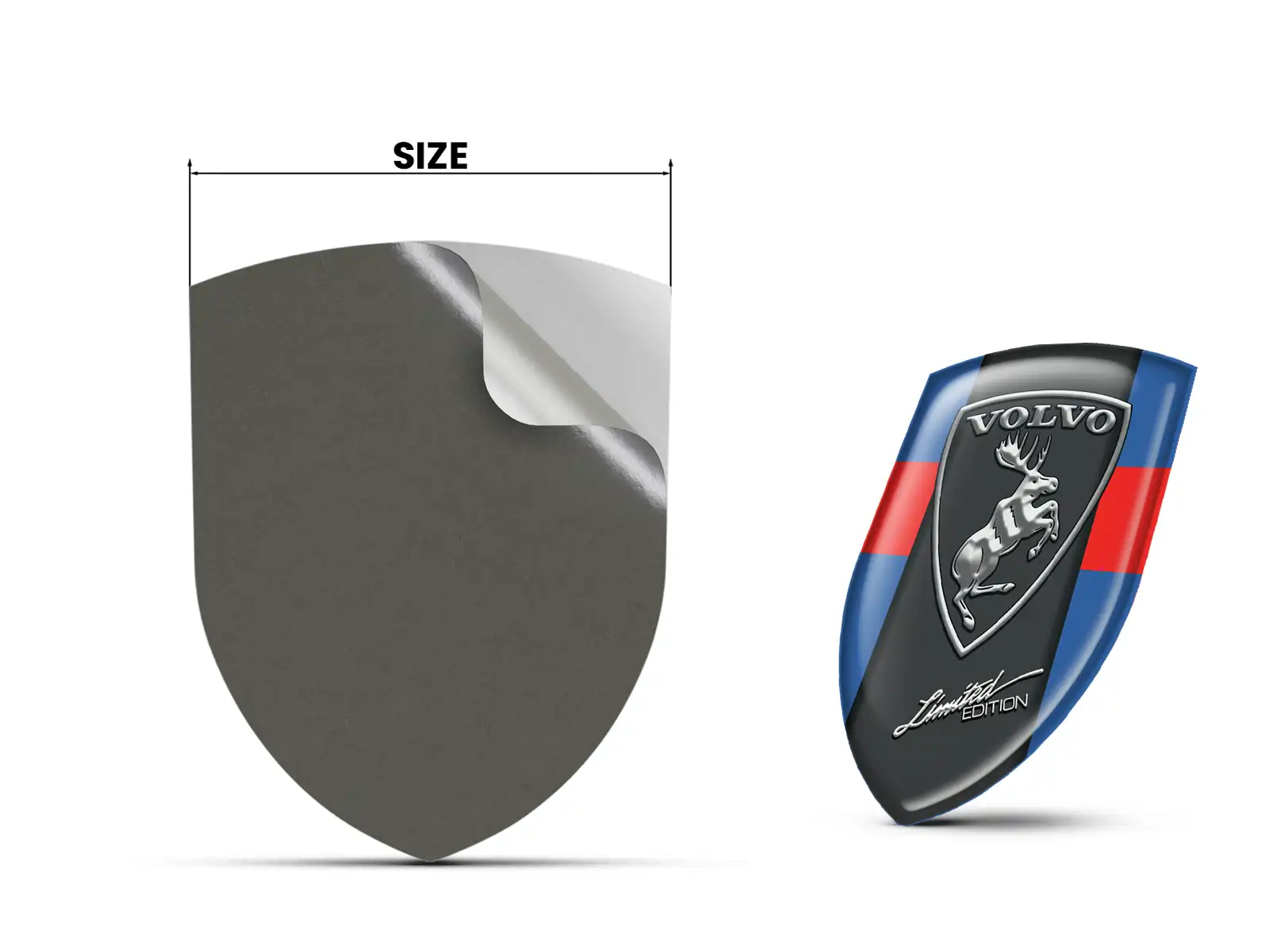 Volvo Custom Car Decals High Quality Customizable Design